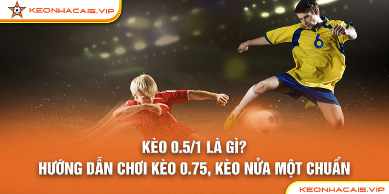 KÈO 0.5/1 LÀ GÌ? HƯỚNG DẪN CHƠI KÈO 0.75, KÈO NỬA MỘT CHUẨN