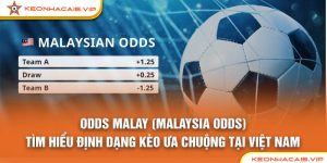 Tỷ Lệ Kèo Malaysia: Tìm Hiểu Định Dạng Kèo Ưa Chuộng Tại Việt Nam